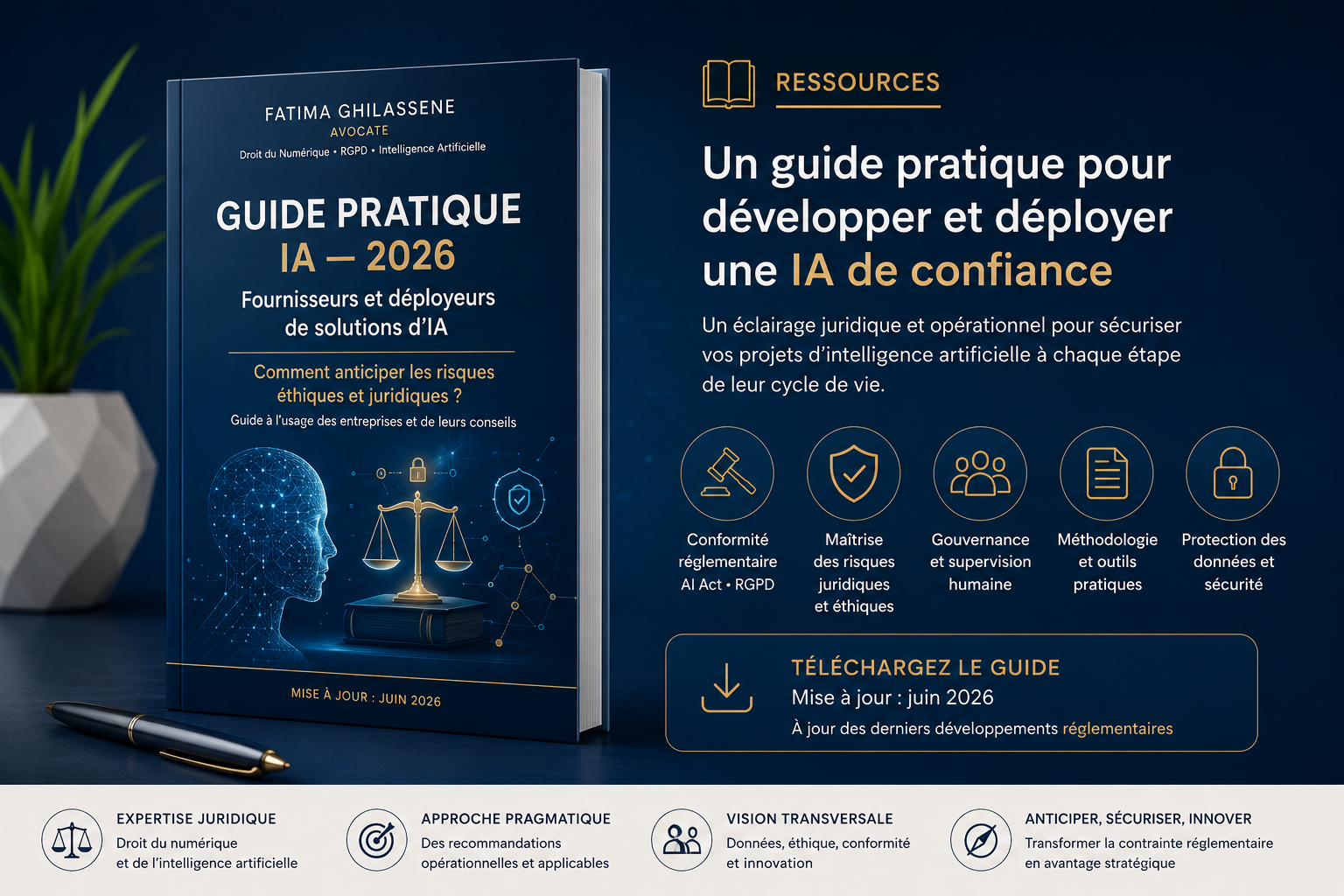 Guide pratique IA — 2026 : anticiper les risques éthiques et juridiques